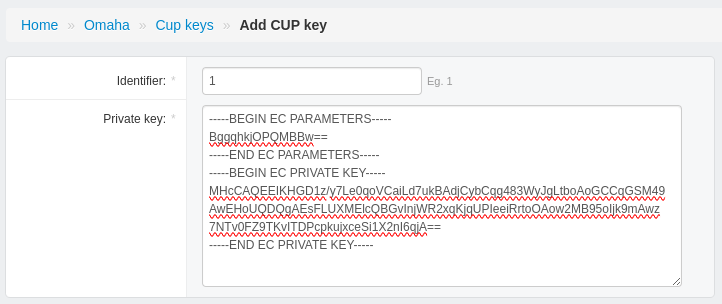 Chromium Updater CUP key